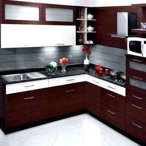 Wooden Modular Kitchen Design Vadodara